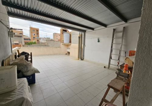 Garaje de una vivienda